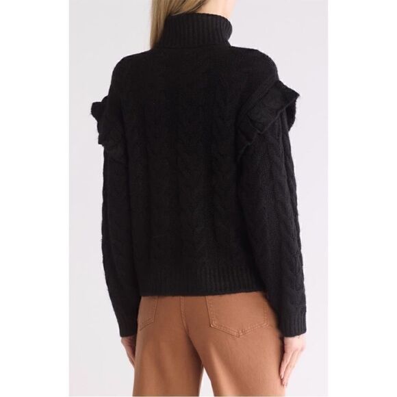 Joe’s ADELINE SWEATER Black Size L - Picture 2 of 12